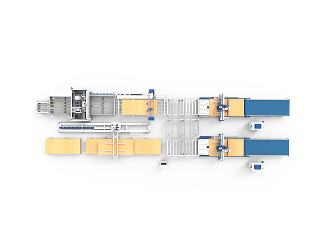 KQAU-RC3智能雙面鉆切一體加工中心